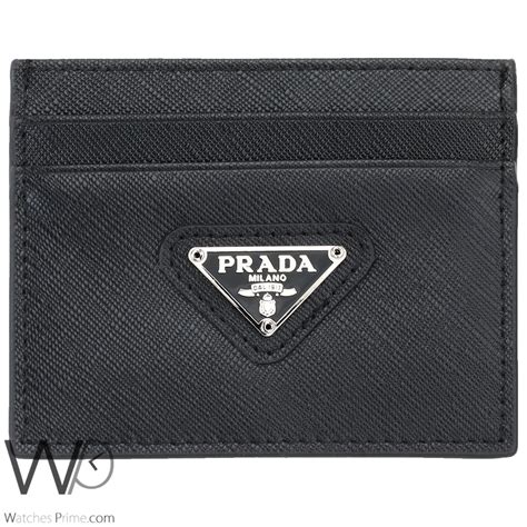 Prada Leather Card Holders for Men 